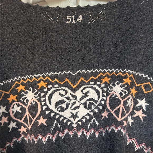 RARE! Wool. Odd Molly oversized ☮️ lambswool sweater - Picture 7 of 12